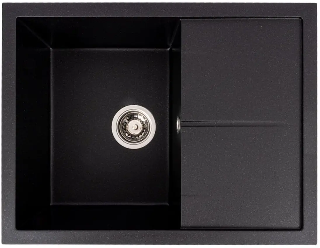 Chiuveta Elefant Premium Cripta 6550 (Black Metallic)