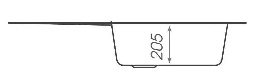 Кухонная мойка Elefant Premium Intenso 6550 (Gray)