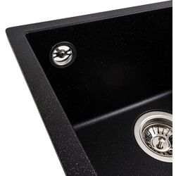 Chiuveta Elefant Premium Ruba 4040 (Metallic Black) Thumb