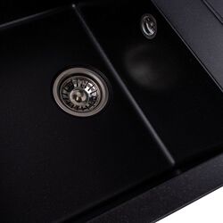 Chiuveta Elefant Premium Selena 7850 (Metallic Black) Thumb