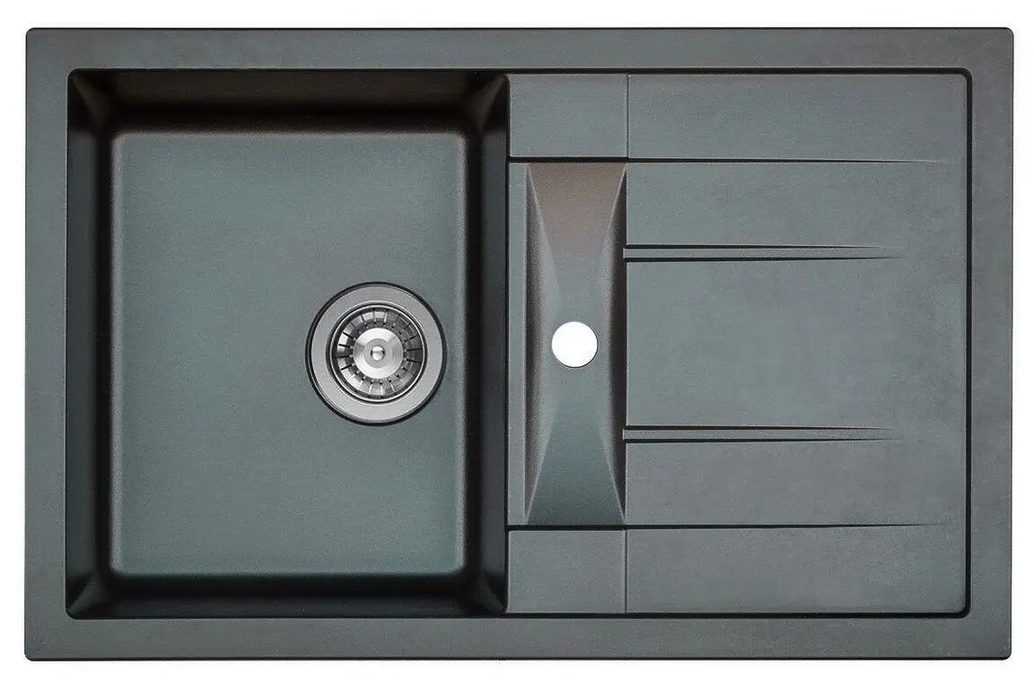 Кухонная мойка Elefant Premium Troya 7850 (Metallic Black)