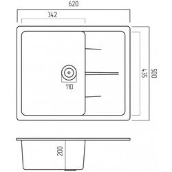 Chiuveta Elefant Premium Zirkone 6250 (Safari) Thumb