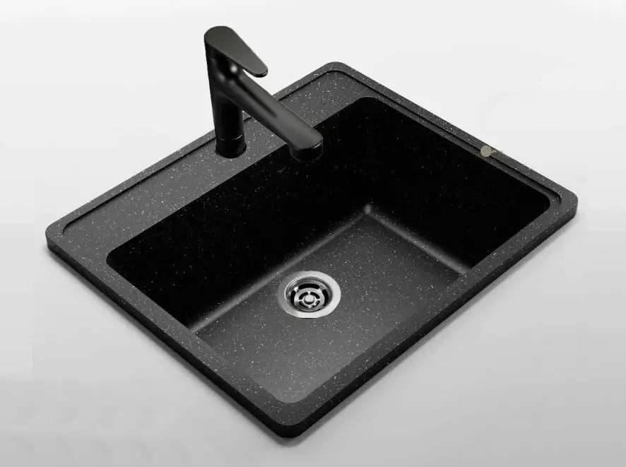 Кухонная мойка Elefant Standart E-565-4 (Black) - 3
