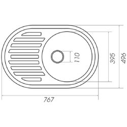 Chiuveta Elefant Premium Lira 7750 (Grey) Thumb
