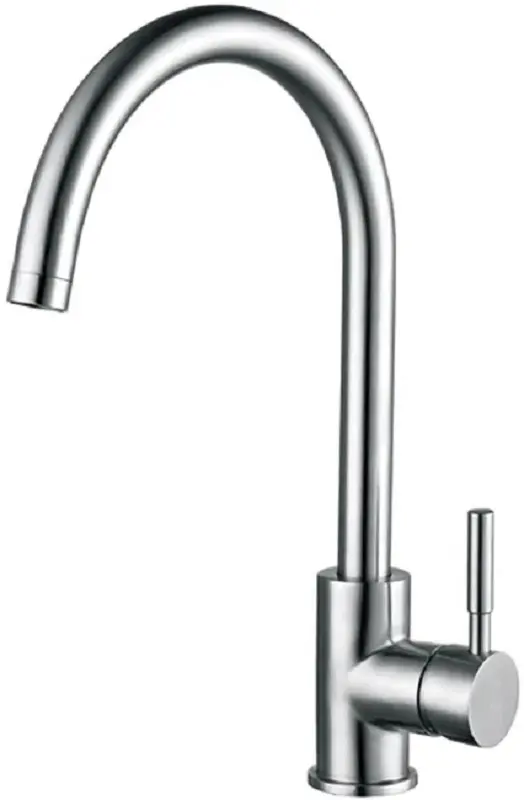 Chiuveta de bucatarie cu baterie, dozator si picurator Fabiano 70x45 (Satin)