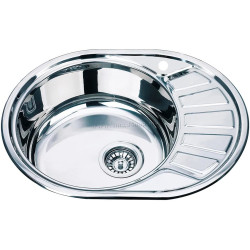 Chiuveta Fabiano 57x45cm R (Inox)