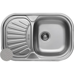 Chiuveta Fabiano 75x49cm R (Inox) Thumb