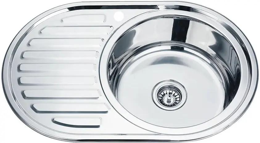 Chiuveta Fabiano 77x50cm L (Inox)