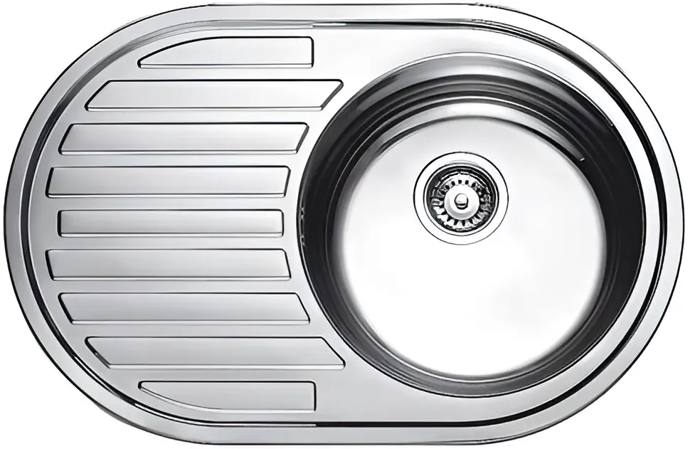 Chiuveta Fabiano 77x50cm L (Inox)