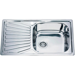 Chiuveta Fabiano 78х48cm L (Inox)