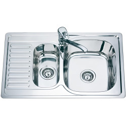 Мойка Fabiano 78x50cm L (Inox) Thumb