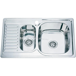 Мойка Fabiano 78x50cm L (Inox)