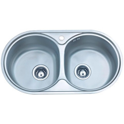 Chiuveta Rubano 79x44cm (Inox) Thumb