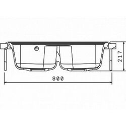 Chiuveta Florentina Krit 780A (Beige) Thumb