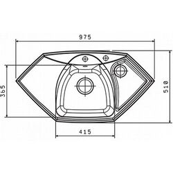 Кухонная мойка Florentina Sardinia (Jasmine) Thumb