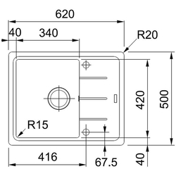 Кухонная мойка Franke BFG 611-62 (Black) Thumb