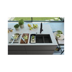 Кухонная мойка Franke Kubus 2 KNG 160-46-21 (Matte Black) Thumb