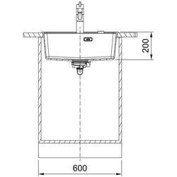 Chiuveta Franke Maris MRG 610-52 TL 114.0661.642 (Matte Black) Thumb