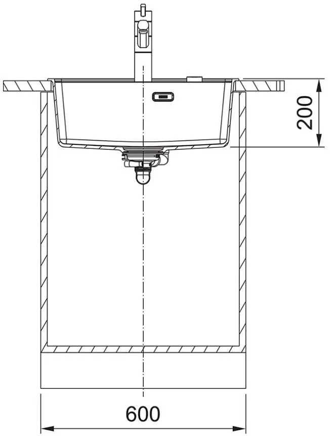 Chiuveta Franke Maris MRG 610-52 TL 114.0661.642 (Matte Black) - 6