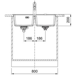 Кухонная мойка Franke Maris MRG 620-35-35 TL 114.0661.679 (Sahara) Thumb