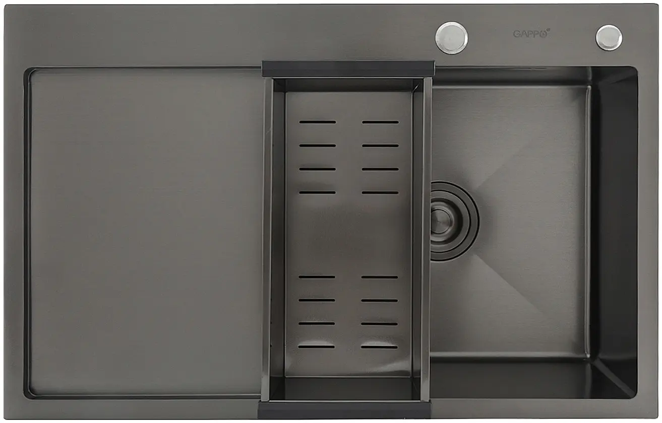Мойка Gappo GS7850-6R (Graphite)