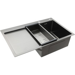 Мойка Gappo GS7850-6R (Graphite) Thumb