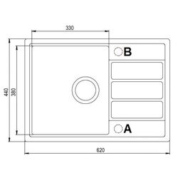 Chiuveta Helika Eco-2 (Jasmine) Thumb