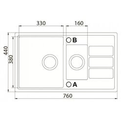 Chiuveta Helika Eco-4 (Jasmine) Thumb