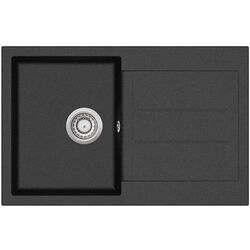  Кухонная мойка + смеситель Helika Tesa SQT101AW + 5523 (Black) Thumb