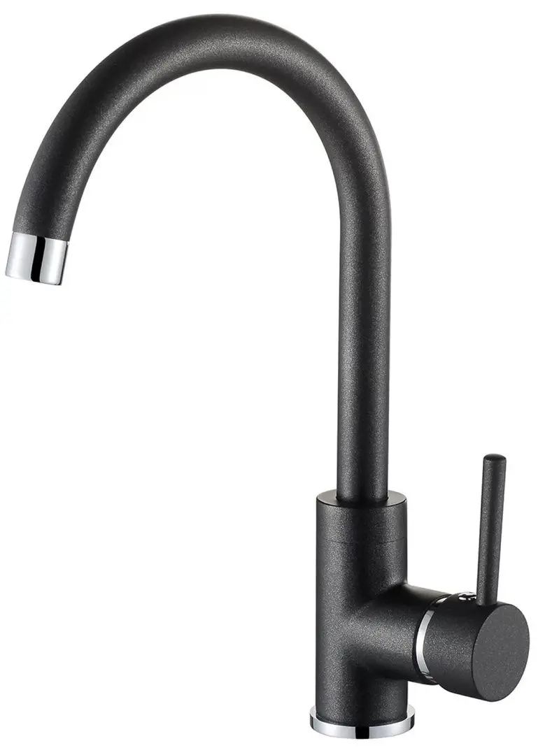  Кухонная мойка + смеситель Helika Tesa SQT101AW + 5523 (Black)