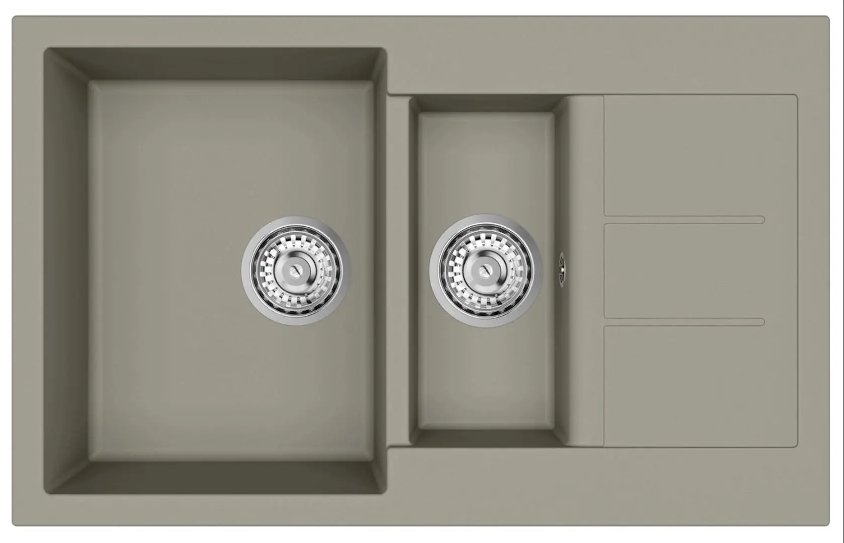 Кухонная мойка Helika Tesa SQT151AW