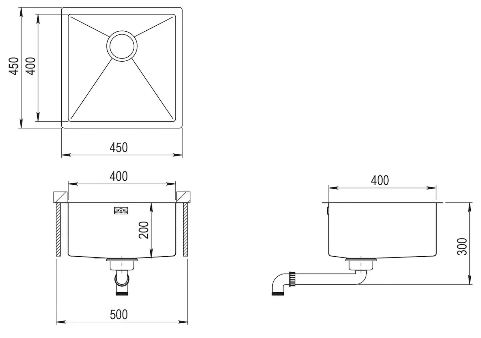 Мойка для кухни Helika Dera DER100X-C (Cooper)