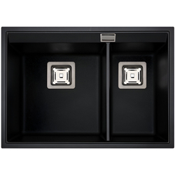 Мойка Helika Arca SQD150AW (Black Metallic)
