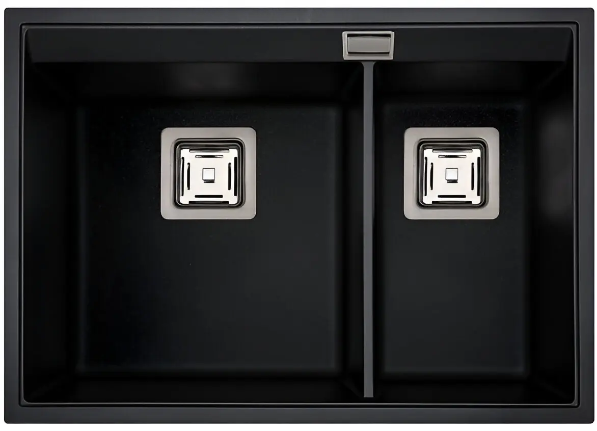 Мойка Helika Arca SQD150AW (Black Metallic)