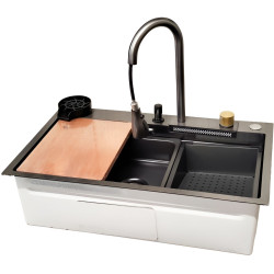 Мойка Joy SINK01-02 (Inox Black) Thumb