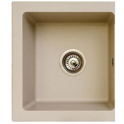 Кухонная мойка Maidsinks Promo 76x44 1B 1D (Beige) Thumb