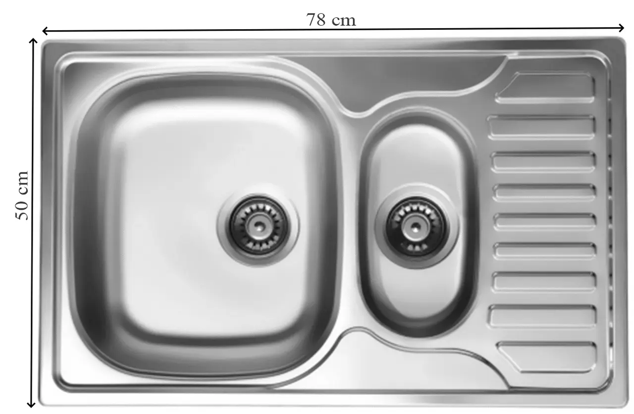 Chiuveta Mixxus Armonia Z7850A-08-180E (Inox)