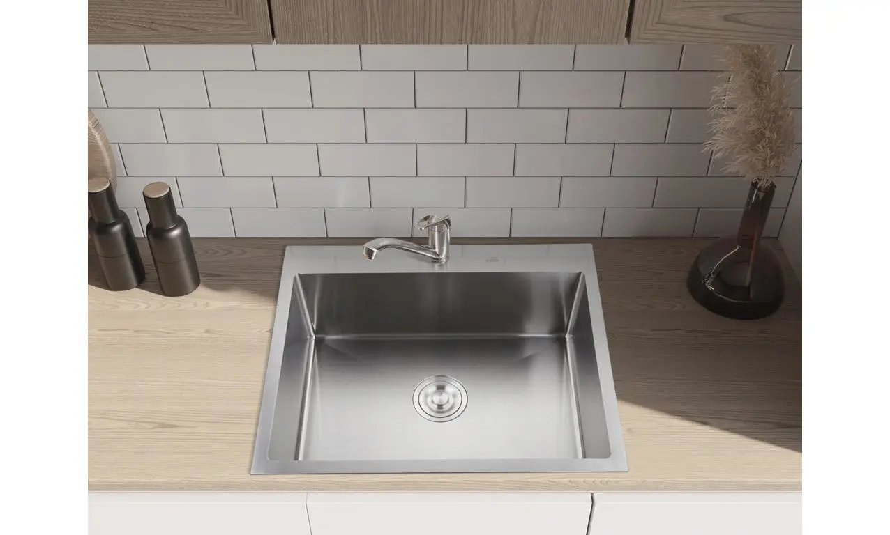 Кухонная мойка Mixxus HM5843-215.SUS304 (Inox) - 2