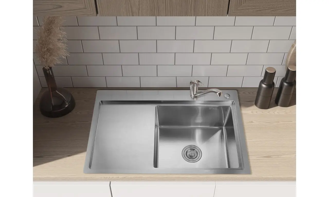 Кухонная мойка Mixxus HM7849R-215.SUS304 (Inox) - 2