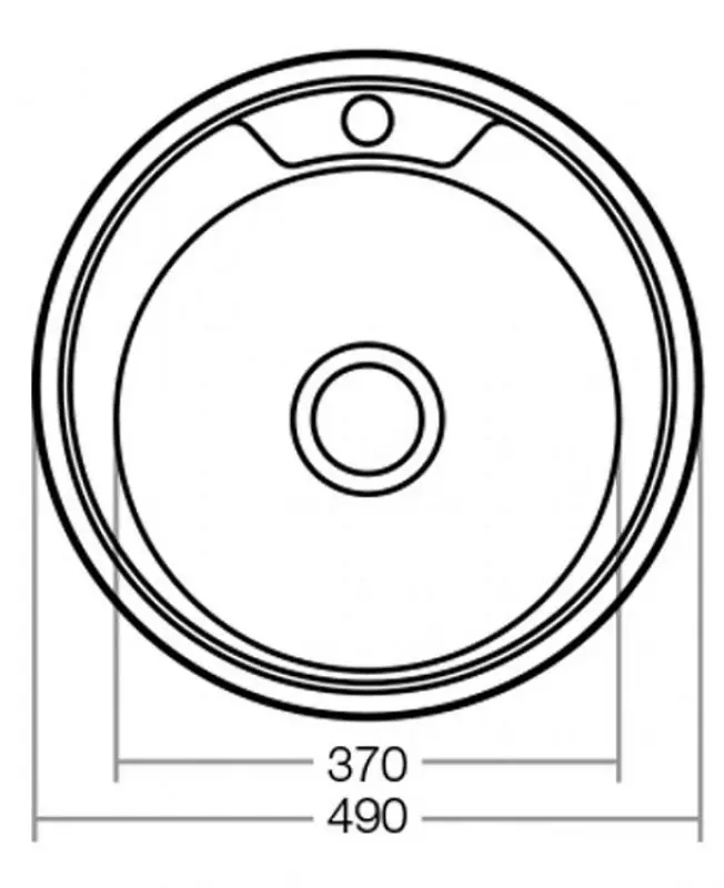 Chiuveta Mixxus Z490-06-180MD (Satin) - 2