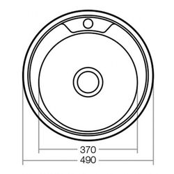 Кухонная мойка Mixxus Z490-08-180D (Satin) Thumb