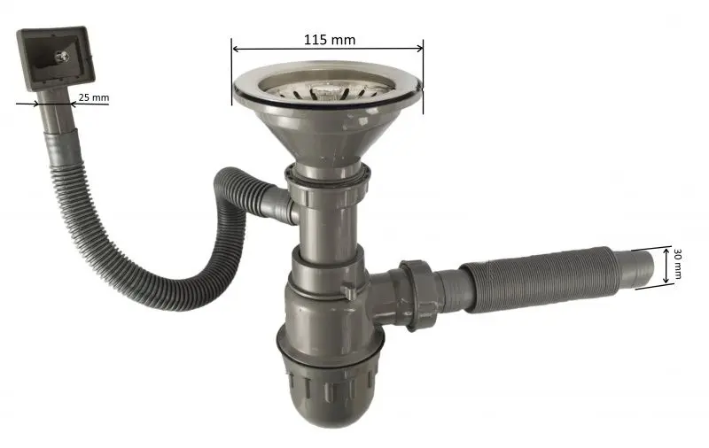 Кухонная мойка Mixxus Z490-08-180D (Satin) - 3