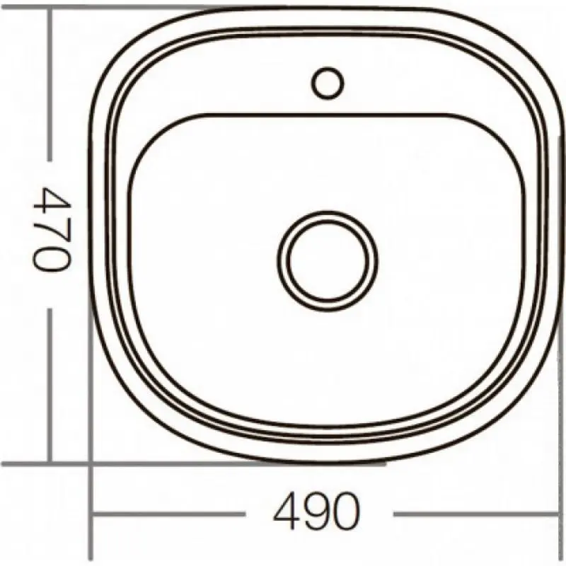 Кухонная мойка Mixxus Z4947-08-180D (Satin) - 3