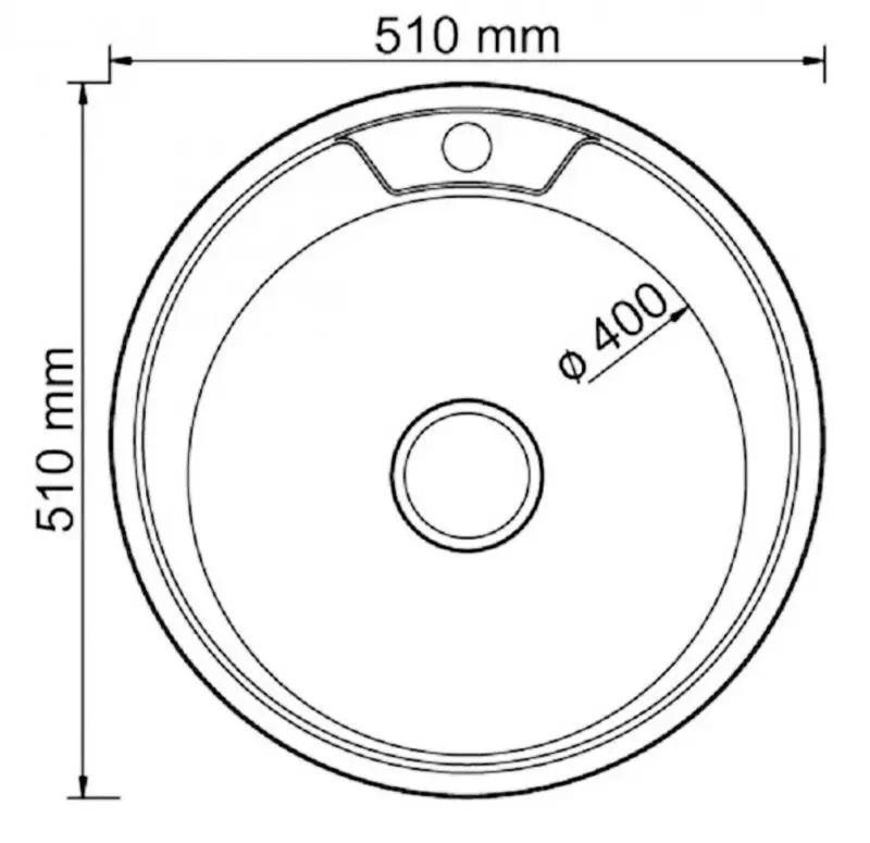 Кухонная мойка Mixxus Z510-06-180E (Satin) - 2