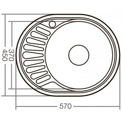 Кухонная мойка Mixxus Z5745-06-160D (Satin) Thumb