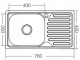 Кухонная мойка Mixxus Z7642-08-180E (Satin)