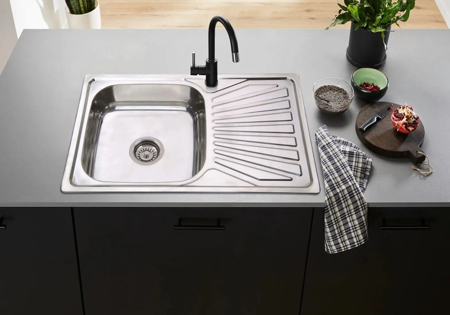 Chiuveta Mixxus Z7848-08-180MD (Inox)