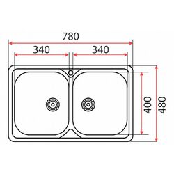 Кухонная мойка Mixxus Z7848D-08-180E (Satin) Thumb