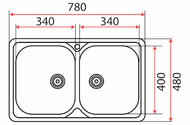 Кухонная мойка Mixxus Z7848D-08-180E (Satin) - 3