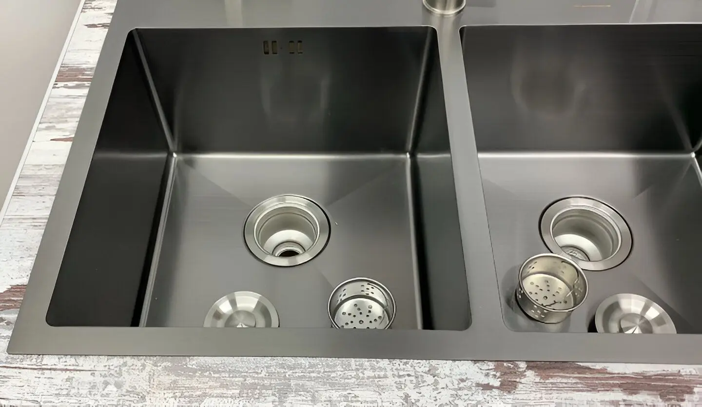 Chiuveta Mixxus HM7849D-215 (Nano-Black)